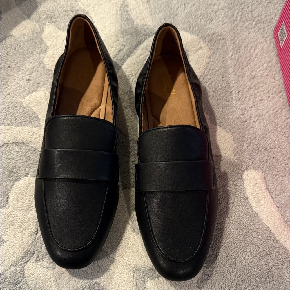 Classic Black Women's Loafers